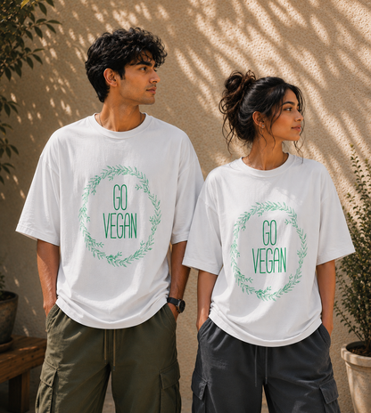 Go Vegan 02 (White)