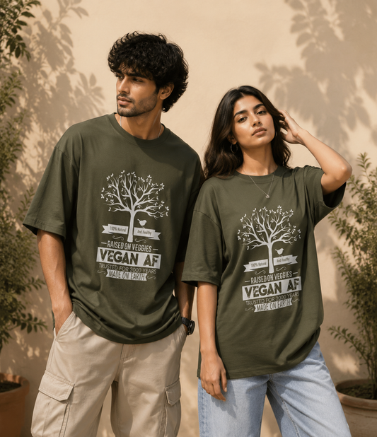Vegan AF (Olive Green)