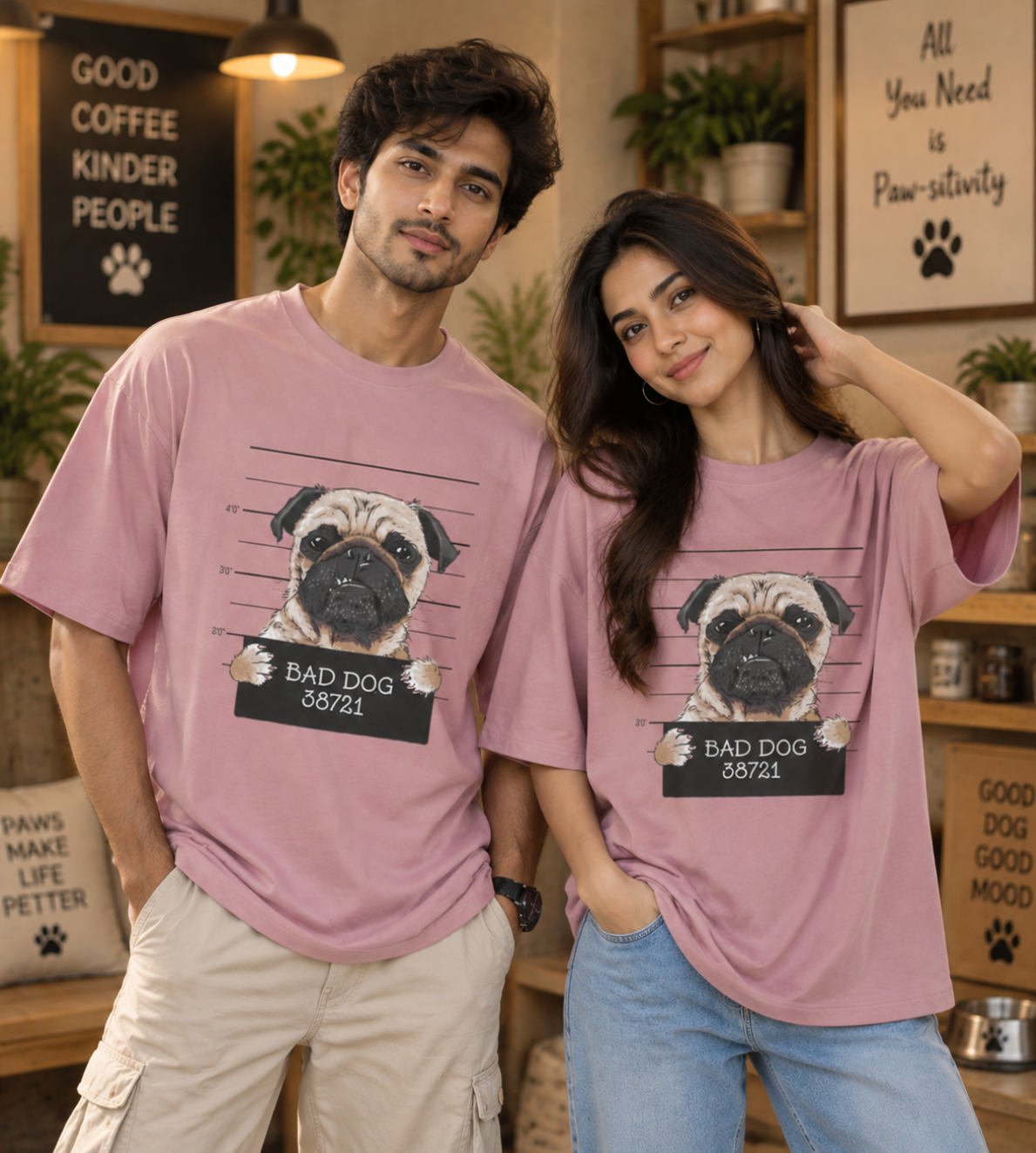 Bad Dog (Pastel Pink)