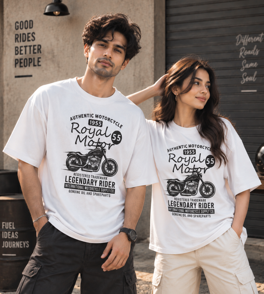 Authentic Motorcycle (White)