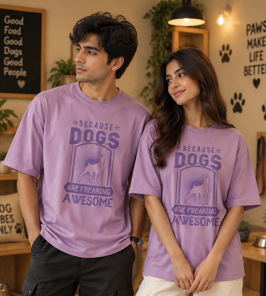 Because Dogs Are Freaking Awesome (Lavender)