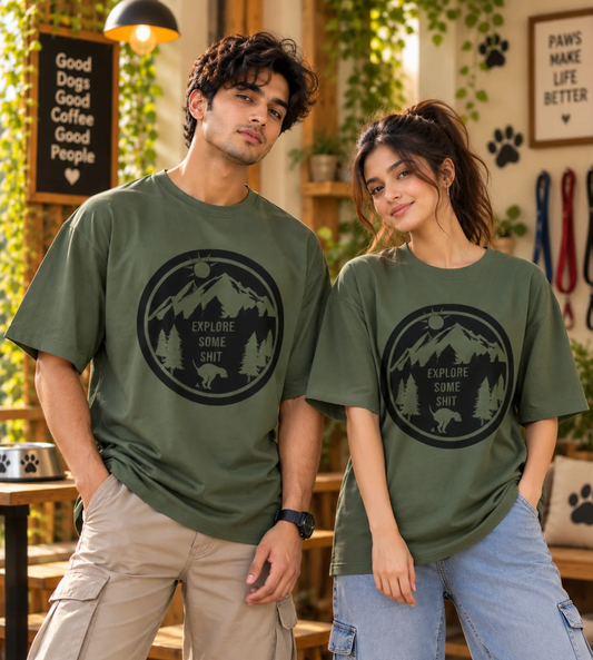 Explore Some Shit (Olive Green)