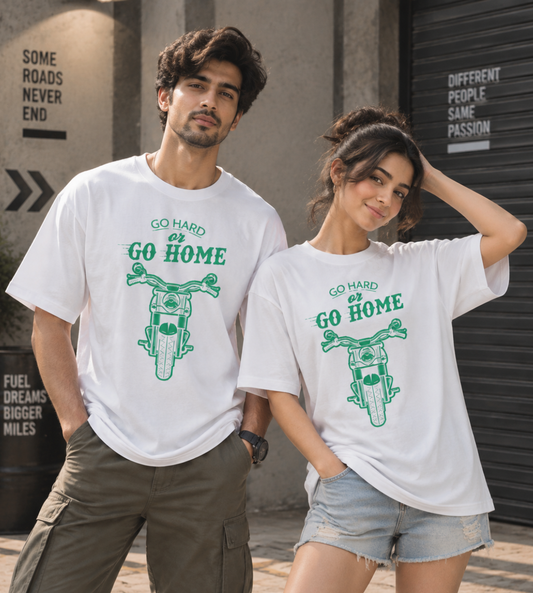 Go Hard Or Go Home (White)