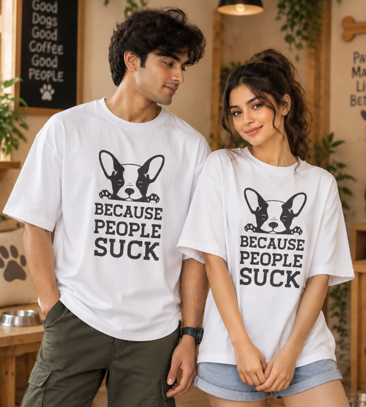 Because People Suck (White)