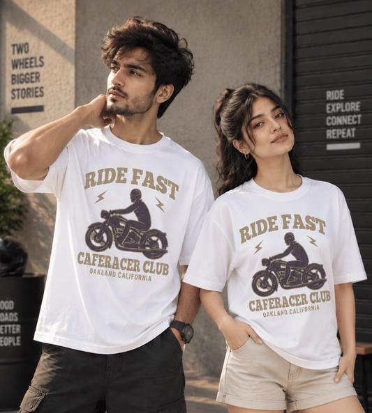 Ride Fast (White)