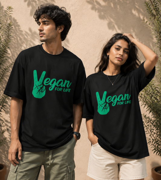 Vegan For Life (Black)