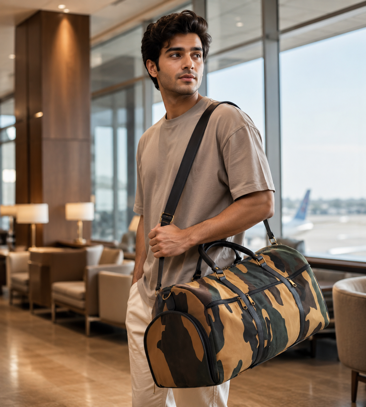 Camouflage Duffle Bag