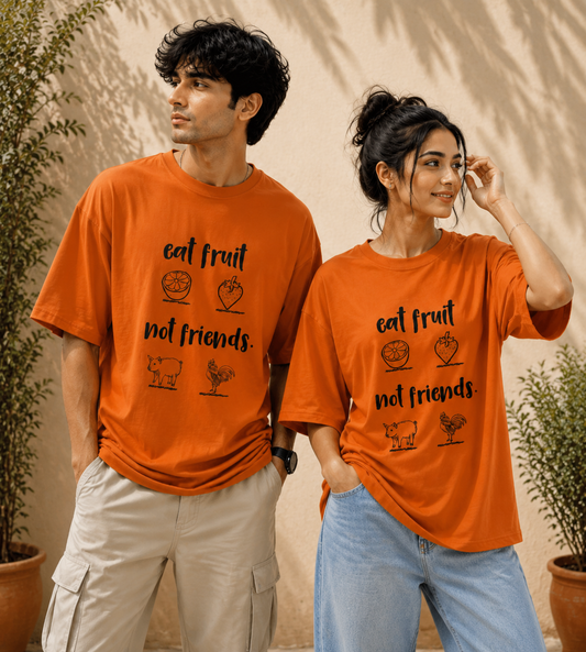 Eat Fruit Not Friends (Orange)