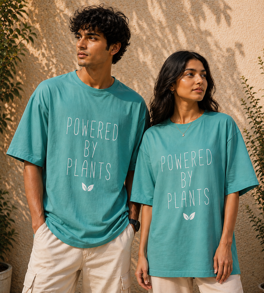 Powered By Plants (Dusty Turquoise)