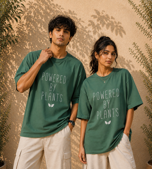 Powered By Plants (Forest Green)