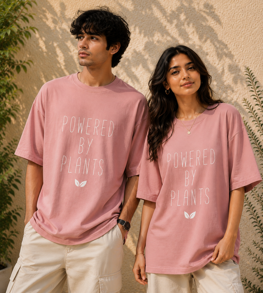 Powered By Plants (Pastel Pink)