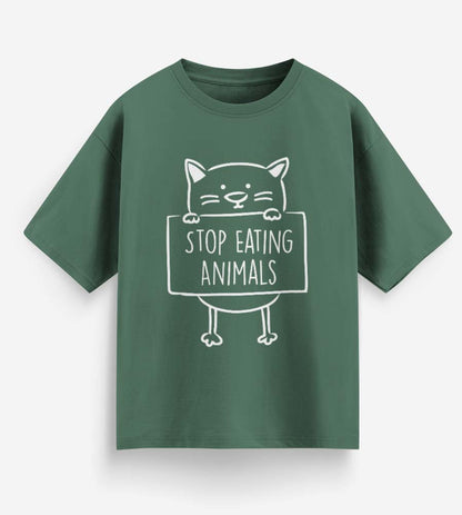 Stop Eating Animals (Forest Green)