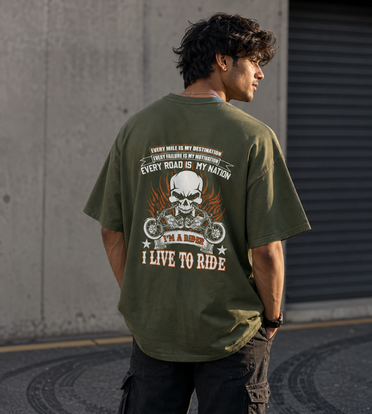 I'm A Rider (Olive Green)