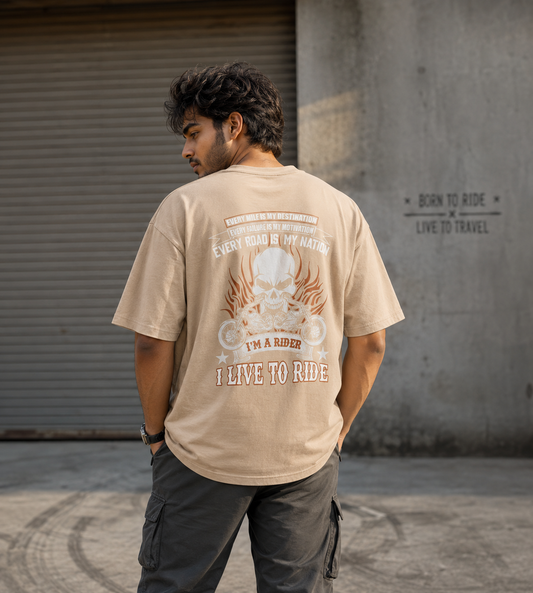 I'm A Rider (Beige)