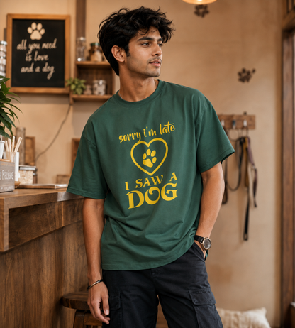 Sorry I Am Late (Forest Green)