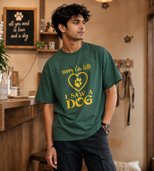 Sorry I Am Late (Forest Green)