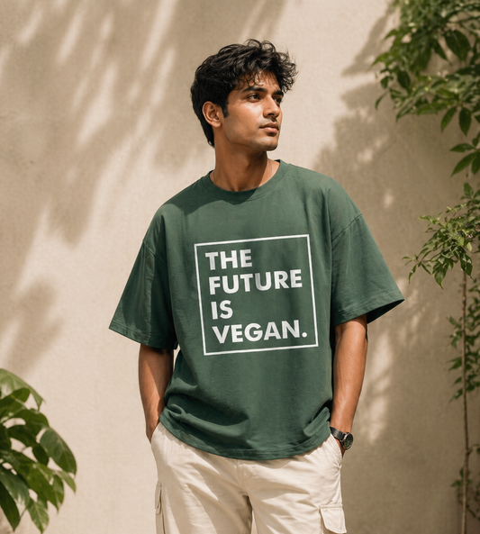 The Future Is Vegan (Forest Green)