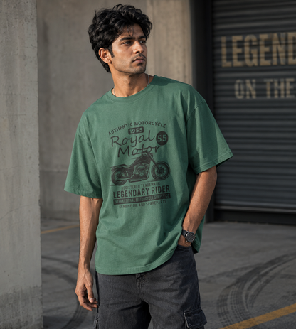 Authentic Motorcycle (Forest Green)