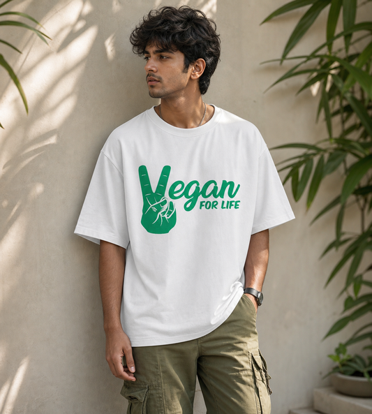 Vegan For Life (White)