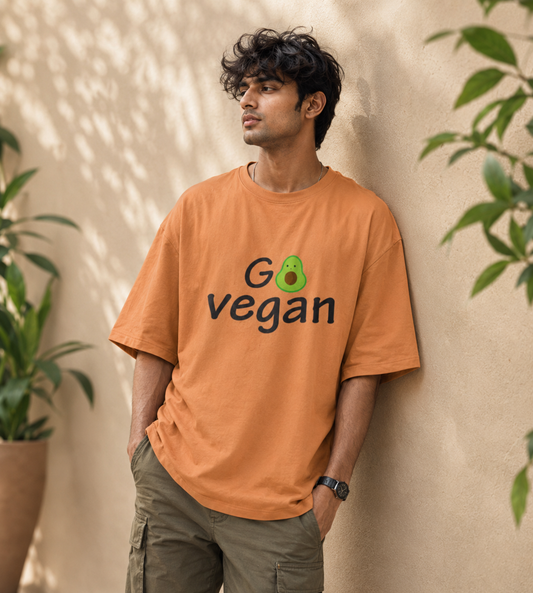 Go Vegan (Peach)
