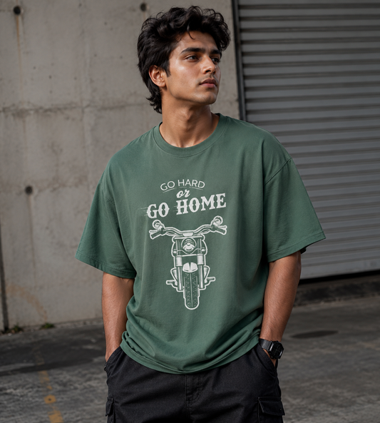 Go Hard Or Go Home (Forest Green)