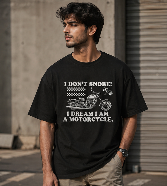 I Don't Snore (Black)