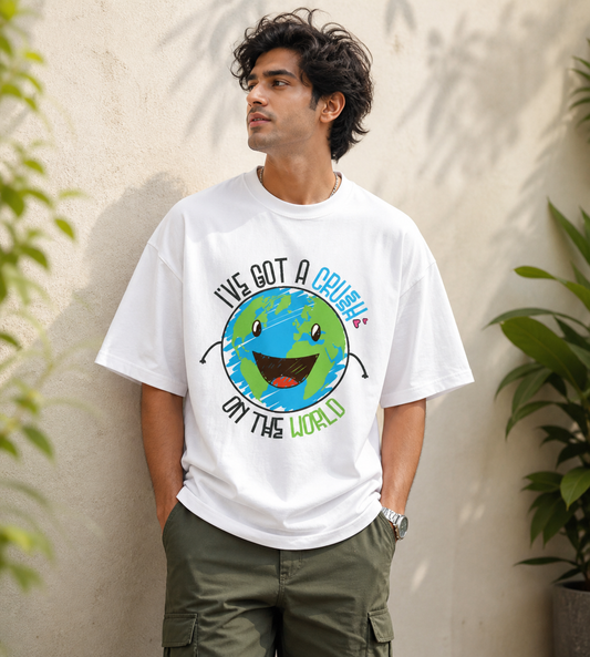 I've Got A Crush On The Earth (White)
