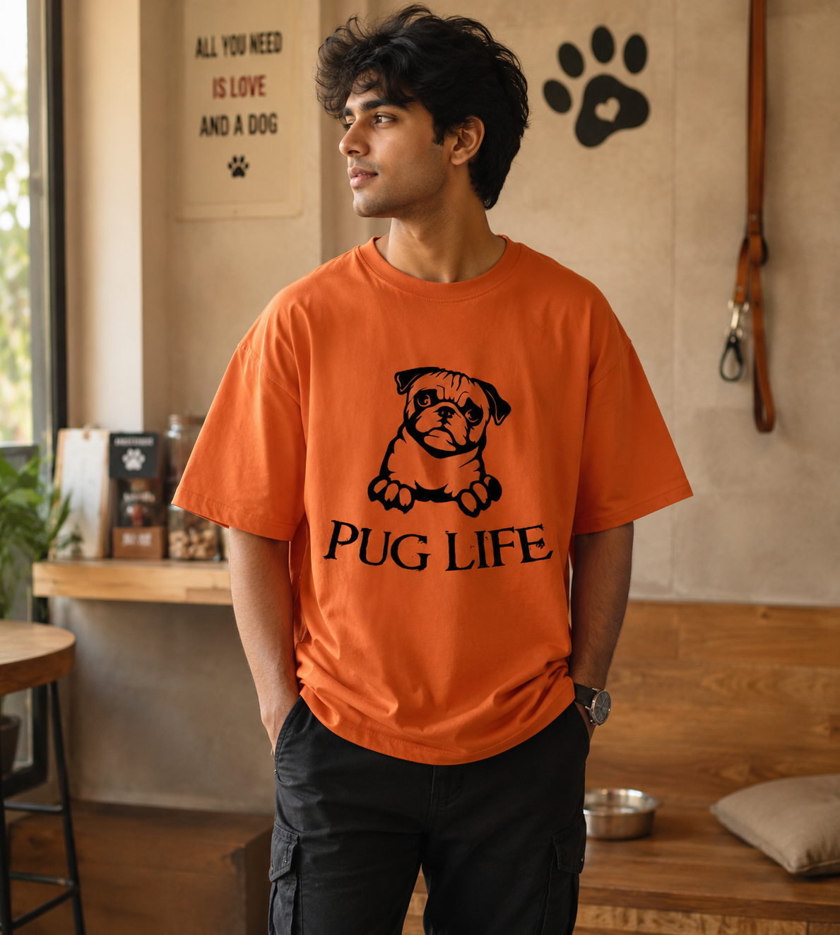 Pug Life (Orange)