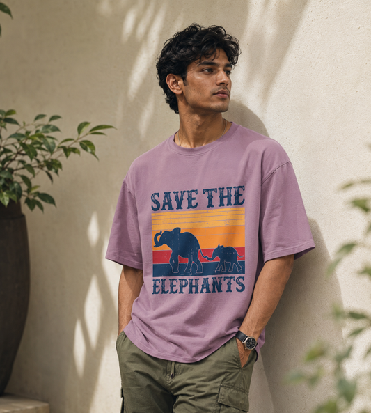 Save The Elephants (Lavender)