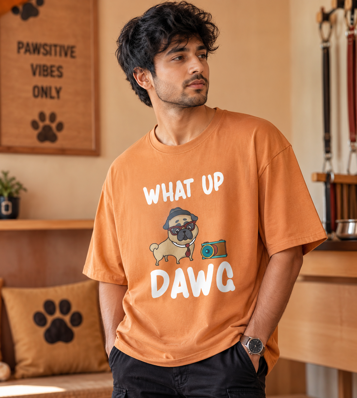 What Up Dawg (Peach)