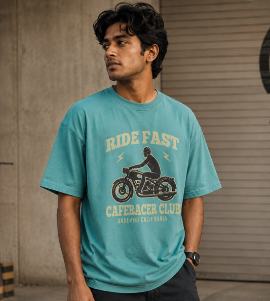 Ride Fast (Dusty Turquoise)