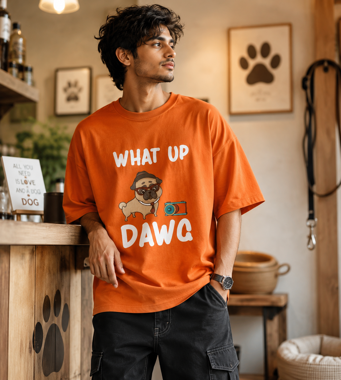 What Up Dawg (Orange)