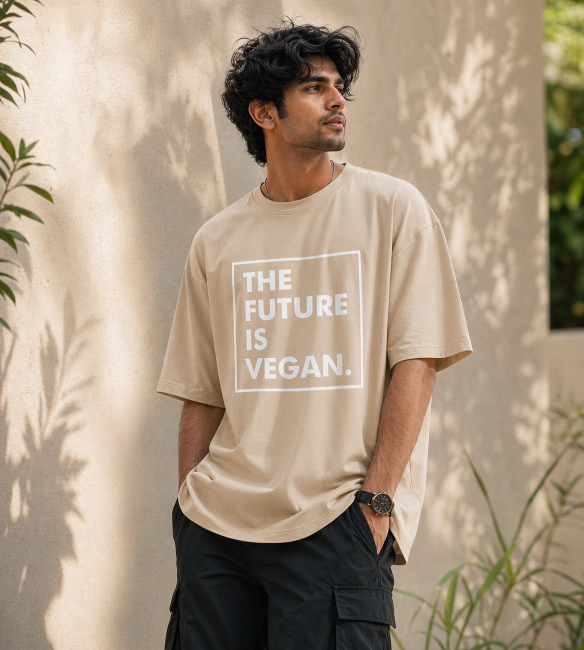 The Future Is Vegan (Beige)