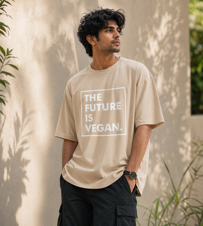 The Future Is Vegan (Beige)