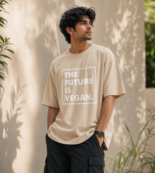 The Future Is Vegan (Beige)