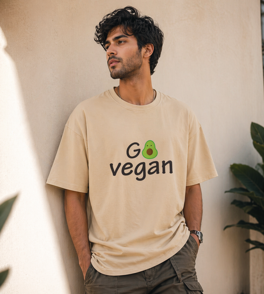 Go Vegan (Beige)