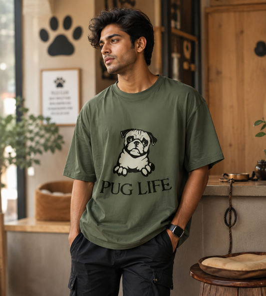 Pug Life (Olive Green)