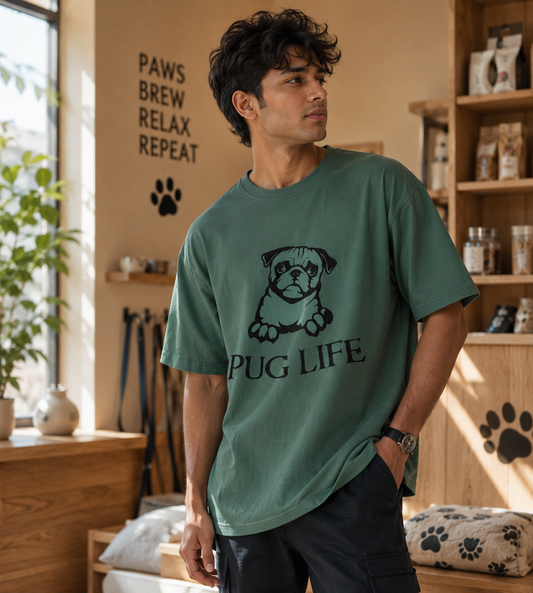 Pug Life (Forest Green)