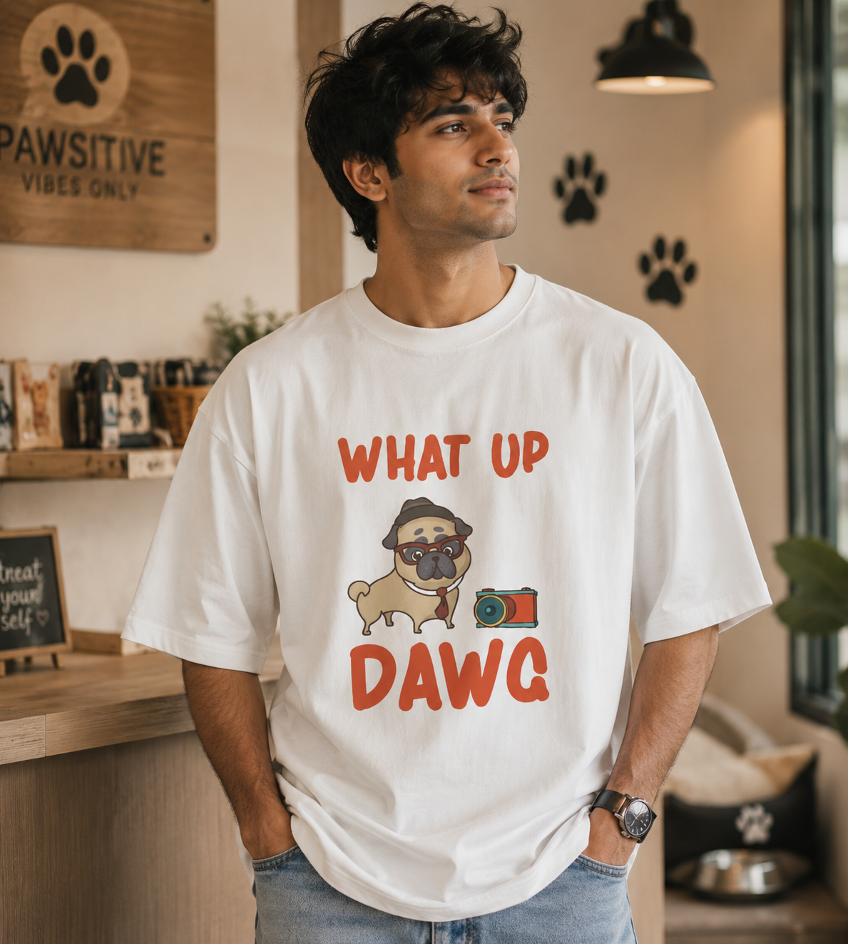 What Up Dawg (White)