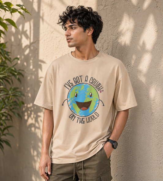 I've Got A Crush On The Earth (Beige)