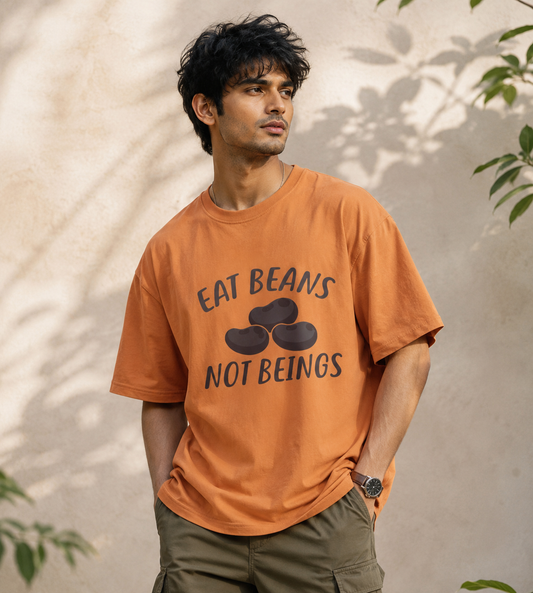 Eat Beans Not Beings (Peach)