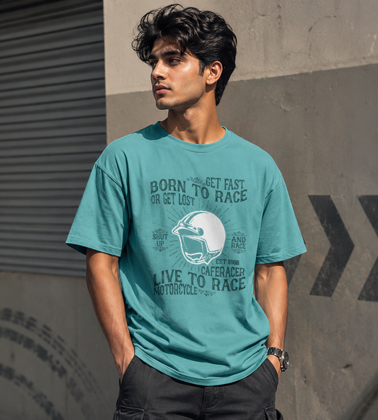 Born To Race (Dusty Turquoise)