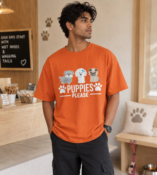Puppies Please (Orange)