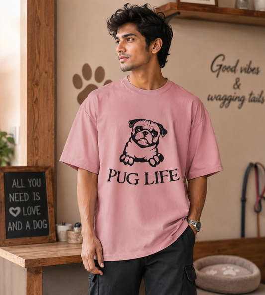 Pug Life (Pastel Pink)