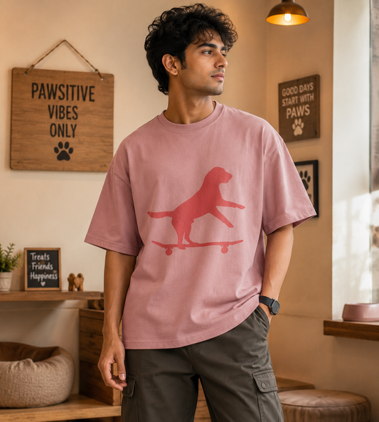 Dog Skate (Pastel Pink)