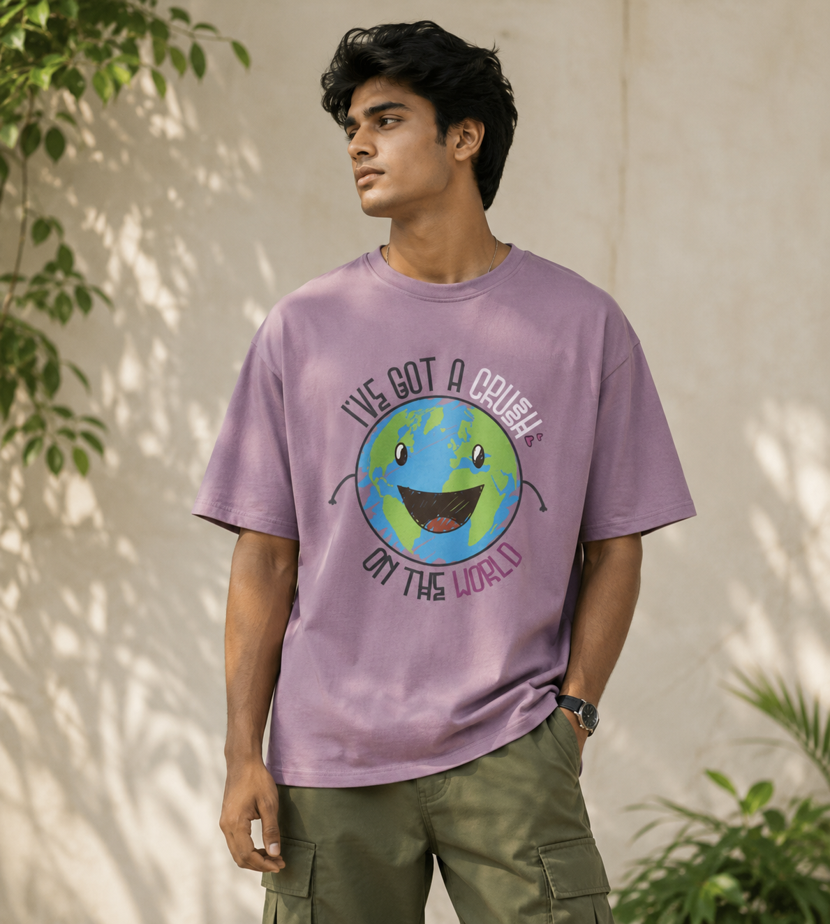 I've Got A Crush On The Earth (Lavender)