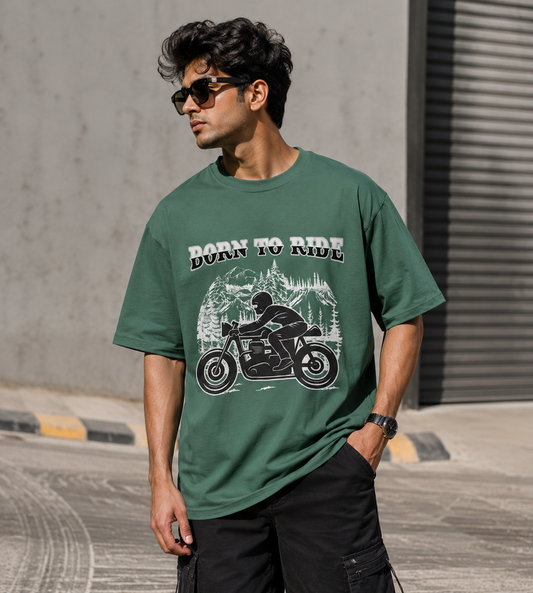 Born To Ride (Forest Green)