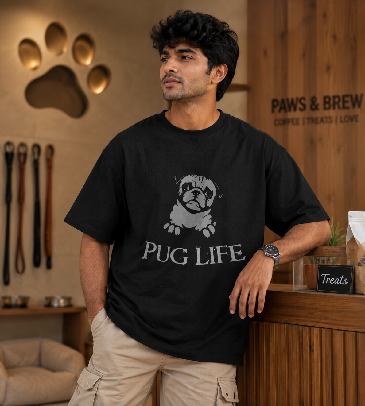 Pug Life (Black)