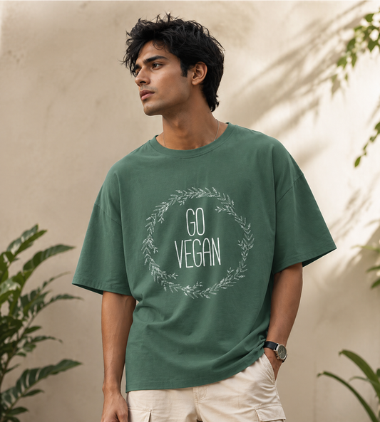 Go Vegan 02 (Forest Green)