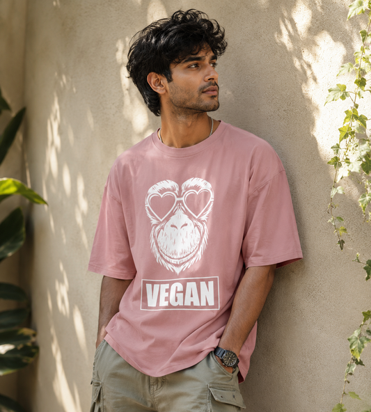 Vegan Monkey (Pastel Pink)